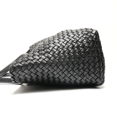 BOTTEGAVENETA INTRECCIATO Hippo PM Tote Bag black WS26898