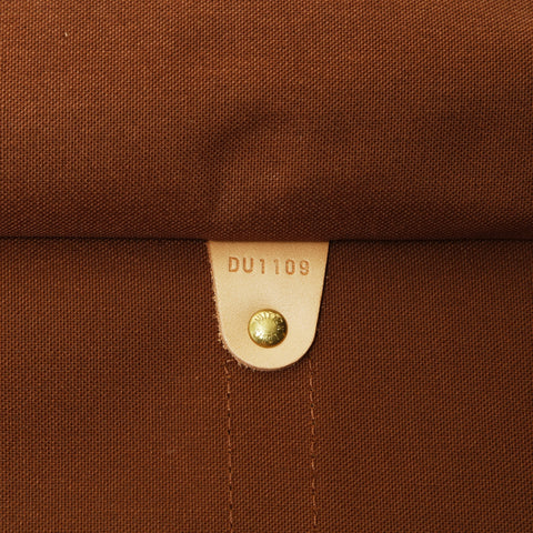 LOUIS VUITTON 2019 Monogram Keepall 50 Bandouliere World Tour Boston bag Brown WS26902