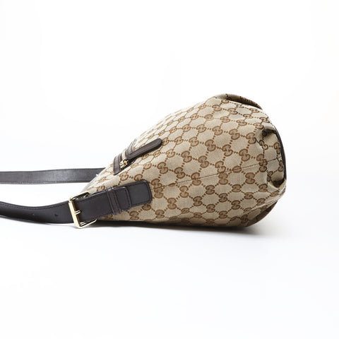 GUCCI GG canvas Shoulder Bag Brown WS26904