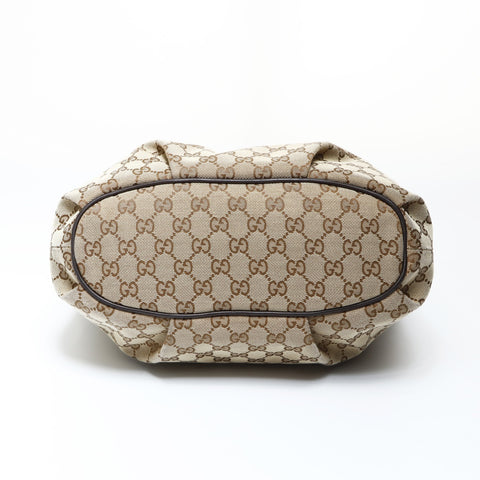 GUCCI GG canvas Shoulder Bag Brown WS26904