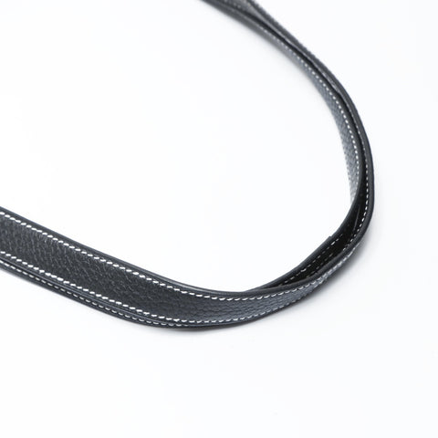 HERMES Z stamped 2021 Cabas Serie 46 Taurillon Clemence Tote Bag black WS26905