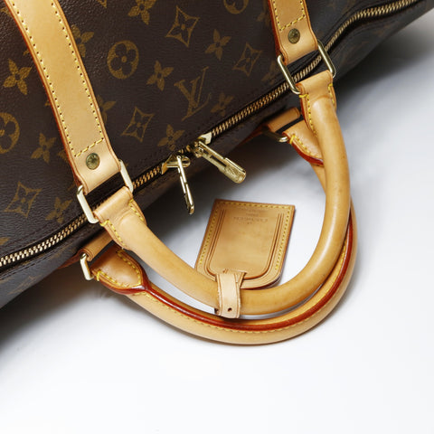 LOUIS VUITTON 199 Monogram Keepall 60 Boston bag Brown WS26907