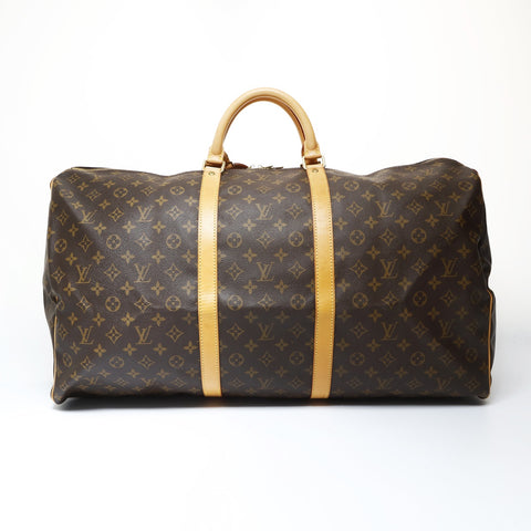 LOUIS VUITTON 199 Monogram Keepall 60 Boston bag Brown WS26907