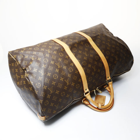 LOUIS VUITTON 199 Monogram Keepall 60 Boston bag Brown WS26907