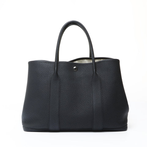 HERMES C stamped 2018 Garden Party PM Negonda Tote Bag black WS26908