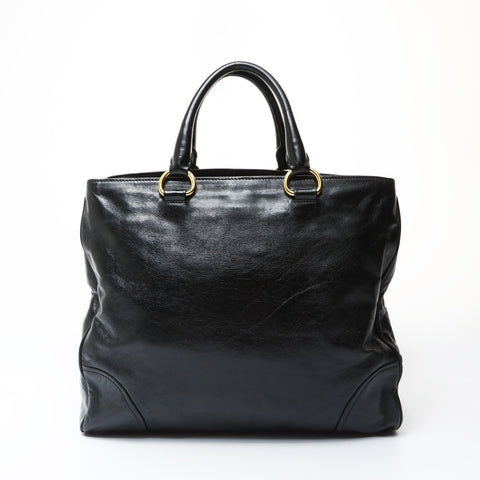 PRADA 2-way tote bag in gold and metal Tote Bag black WS26909