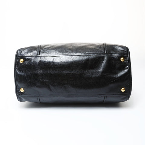 PRADA 2-way tote bag in gold and metal Tote Bag black WS26909