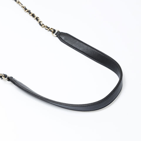 CHANEL No. 27 2019 Vertical Vanity Bag COCO Mark Shoulder Bag black WS26913