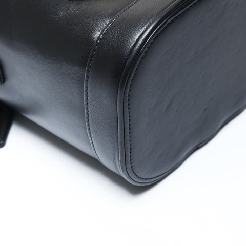 CHANEL No. 27 2019 Vertical Vanity Bag COCO Mark Shoulder Bag black WS26913