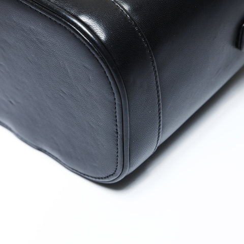 CHANEL No. 27 2019 Vertical Vanity Bag COCO Mark Shoulder Bag black WS26913