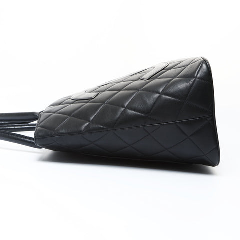 CHANEL No. 2 1991-1994 Replica Tote COCO Mark Medallion Tote Bag black WS26918