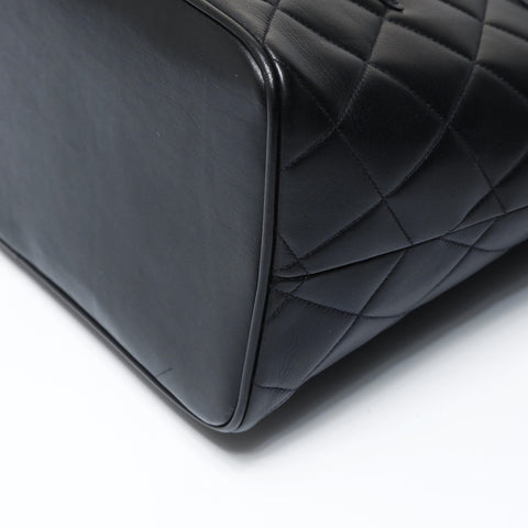 CHANEL No. 2 1991-1994 Replica Tote COCO Mark Medallion Tote Bag black WS26918