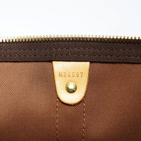 LOUIS VUITTON 2007 Monogram Keepall 50 Boston bag Brown WS26925