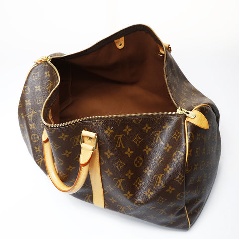 LOUIS VUITTON 2007 Monogram Keepall 50 Boston bag Brown WS26925