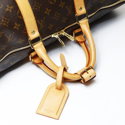 LOUIS VUITTON 2007 Monogram Keepall 50 Boston bag Brown WS26925