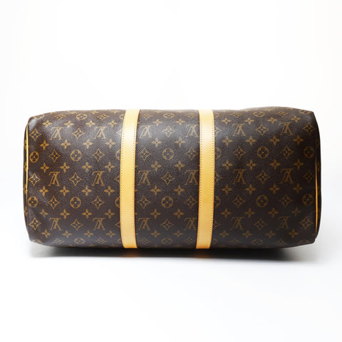 LOUIS VUITTON 2007 Monogram Keepall 50 Boston bag Brown WS26925