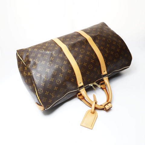 LOUIS VUITTON 2007 Monogram Keepall 50 Boston bag Brown WS26925