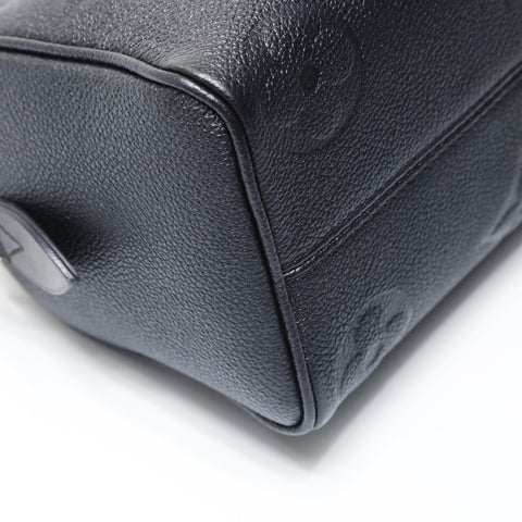 LOUIS VUITTON 2021-2025 Speedy Bandouliere 20 Monogram Handbag black WS26926