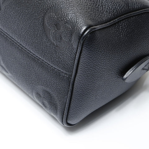 LOUIS VUITTON 2021-2025 Speedy Bandouliere 20 Monogram Handbag black WS26926