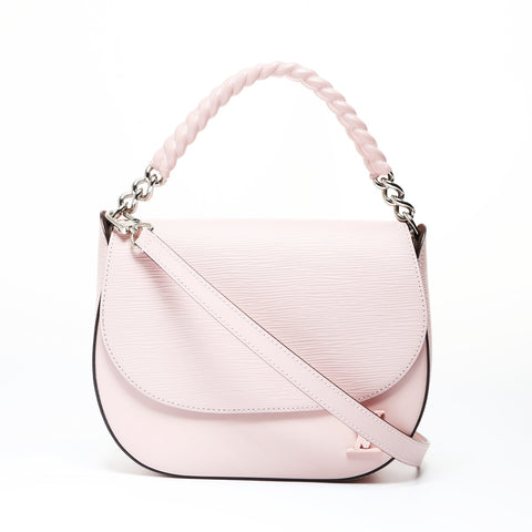 LOUIS VUITTON 2016 Luna Epi Rose Ballerine Handbag pink WS26929