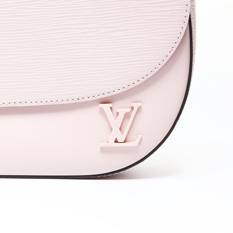 LOUIS VUITTON 2016 Luna Epi Rose Ballerine Handbag pink WS26929