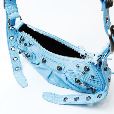 BALENCIAGA Le Cagoule XS Shoulder Bag blue WS26931