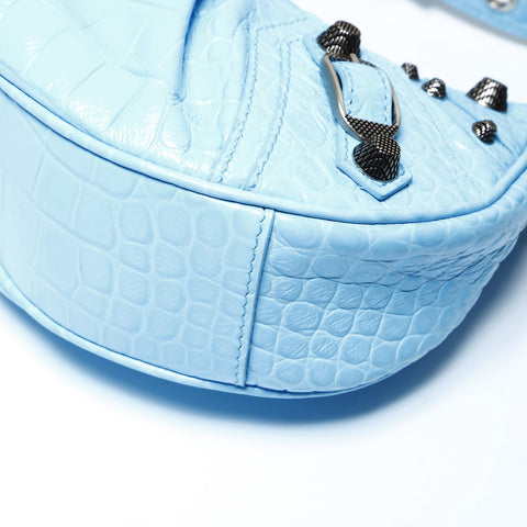 BALENCIAGA Le Cagoule XS Shoulder Bag blue WS26931