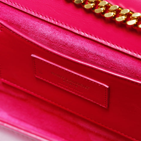 YVES SAINT LAURENT Kate Tassel Medium Leather Shoulder Bag pink WS26940