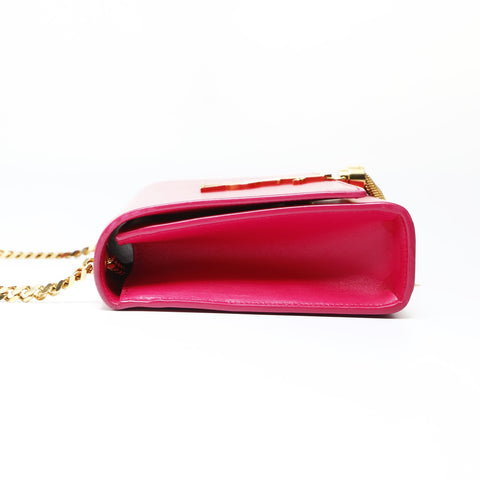 YVES SAINT LAURENT Kate Tassel Medium Leather Shoulder Bag pink WS26940