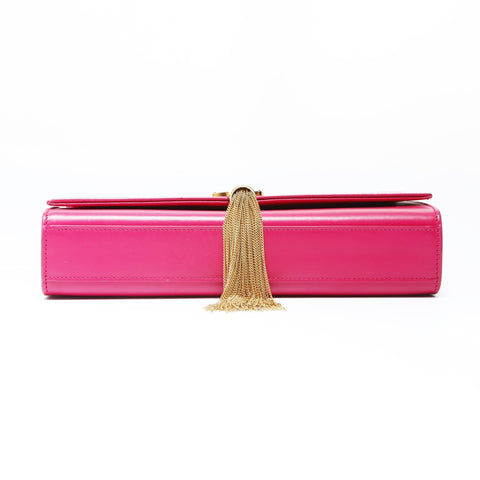 YVES SAINT LAURENT Kate Tassel Medium Leather Shoulder Bag pink WS26940