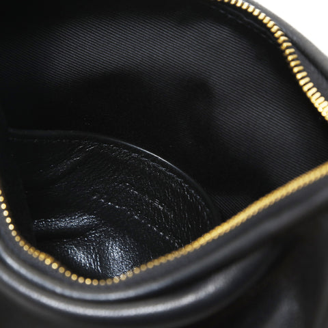 YVES SAINT LAURENT Mini Calypso Leather Hobo Shoulder Bag black WS26941