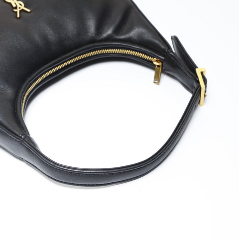 YVES SAINT LAURENT Mini Calypso Leather Hobo Shoulder Bag black WS26941