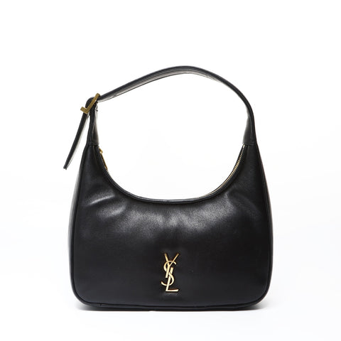 YVES SAINT LAURENT Mini Calypso Leather Hobo Shoulder Bag black WS26941