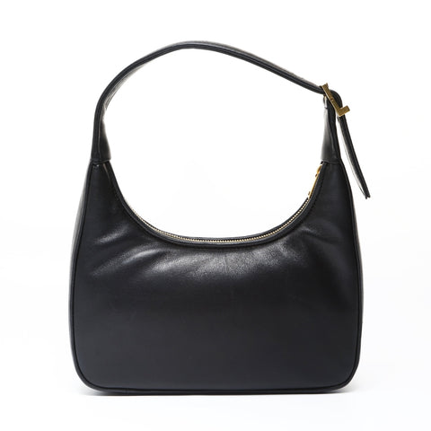 YVES SAINT LAURENT Mini Calypso Leather Hobo Shoulder Bag black WS26941