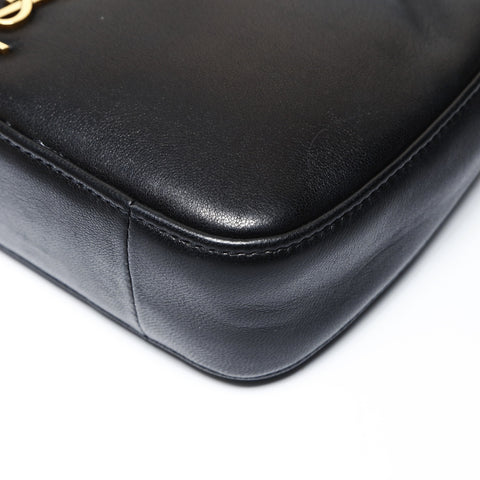 YVES SAINT LAURENT Mini Calypso Leather Hobo Shoulder Bag black WS26941