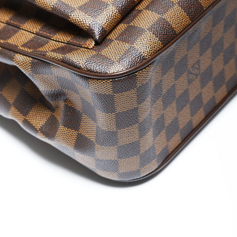 LOUIS VUITTON 2004 Uzes Damier Tote Bag Brown WS26942