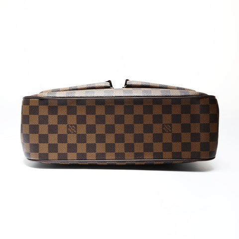 LOUIS VUITTON 2004 Uzes Damier Tote Bag Brown WS26942