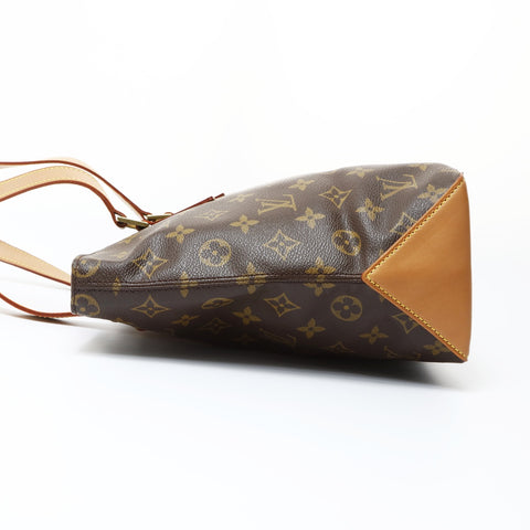 LOUIS VUITTON 2002 Cava Piano Monogram Tote Bag Brown WS26947