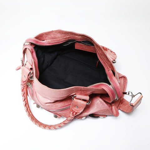 BALENCIAGA City Giant Work Handbag pink WS26951
