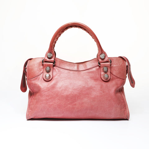 BALENCIAGA City Giant Work Handbag pink WS26951