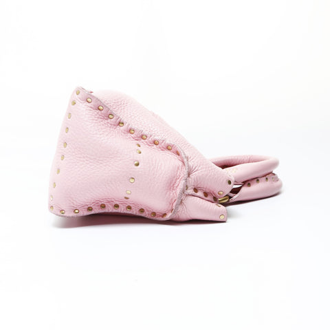 CELINE Boogie Back Leather Studs Handbag pink WS26955