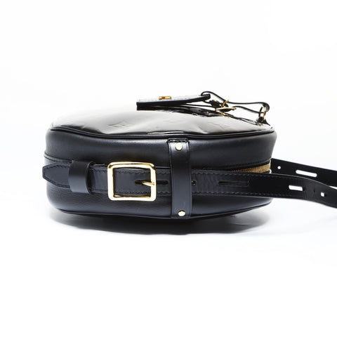 LOUIS VUITTON Vernis Boite Chapeau Monogram Shoulder Bag black WS26956