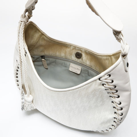 Christian Dior Trotter One Shoulder Bag Shoulder Bag white WS26957