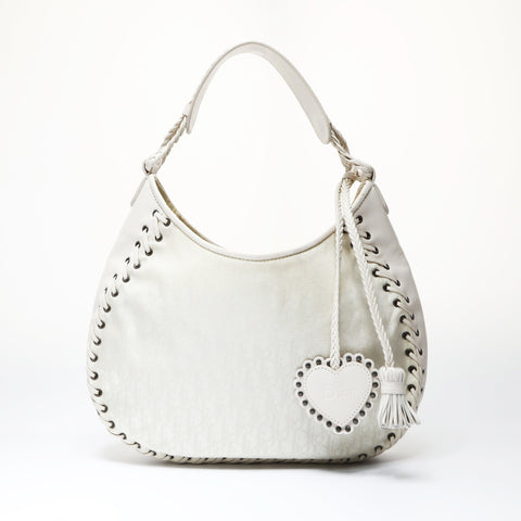 Christian Dior Trotter One Shoulder Bag Shoulder Bag white WS26957