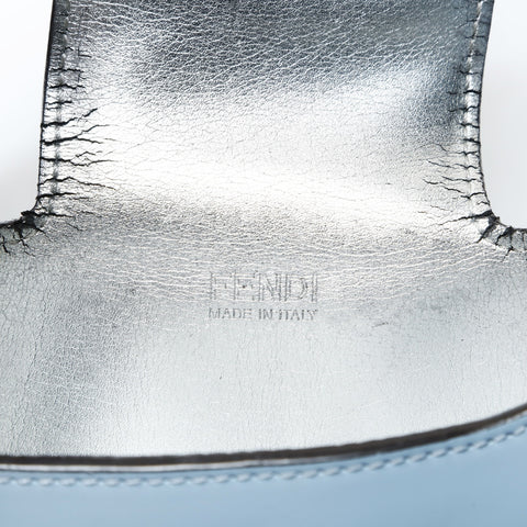 FENDI Cookie Mini Leather Shoulder Bag blue WS26961