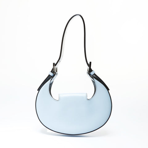 FENDI Cookie Mini Leather Shoulder Bag blue WS26961