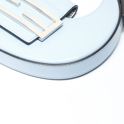 FENDI Cookie Mini Leather Shoulder Bag blue WS26961