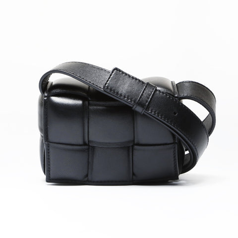 BOTTEGAVENETA Padette Candy Cassette Shoulder Bag black WS26962