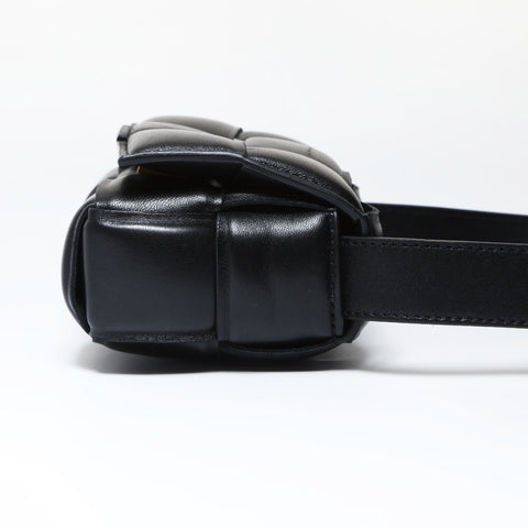 BOTTEGAVENETA Padette Candy Cassette Shoulder Bag black WS26962