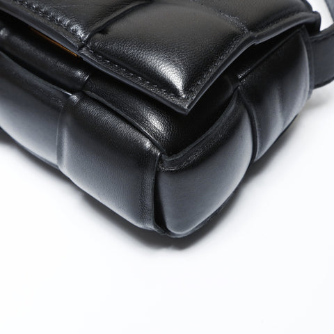 BOTTEGAVENETA Padette Candy Cassette Shoulder Bag black WS26962